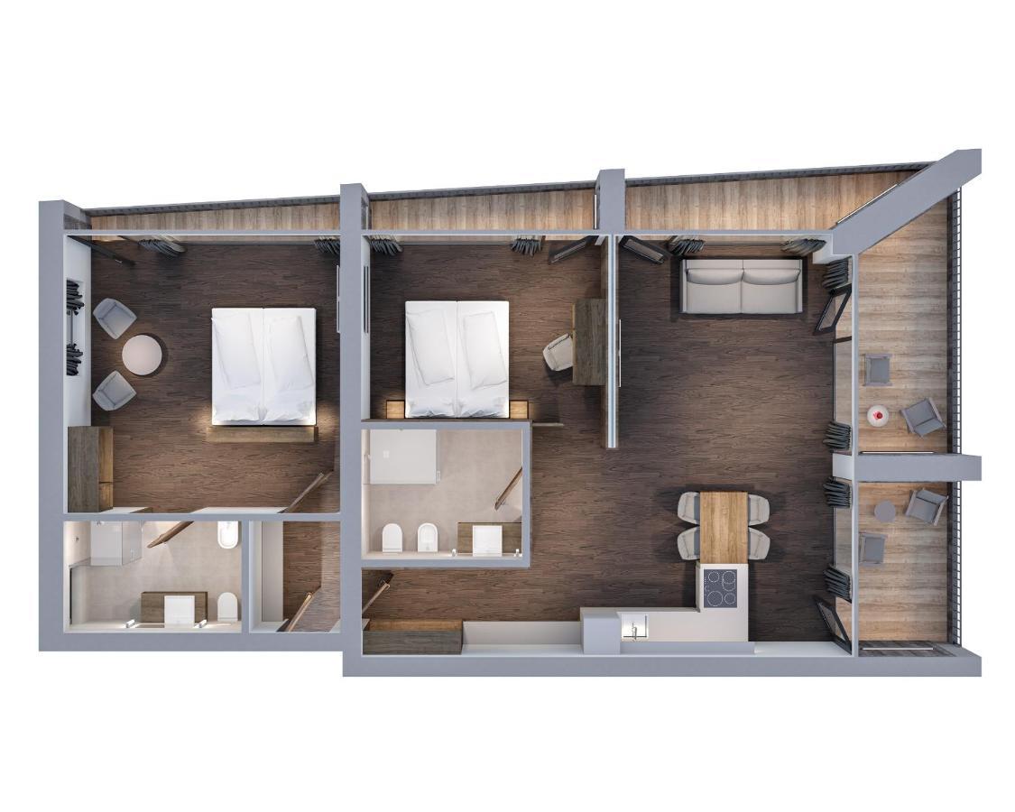 Residence Villa Aquila-Adler Ortisei Esterno foto