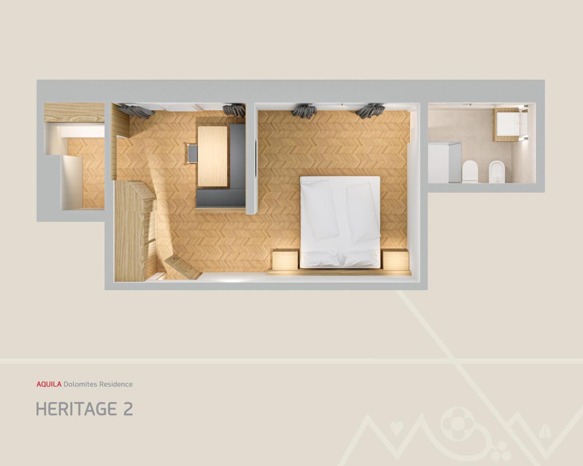 Residence Villa Aquila-Adler Ortisei Esterno foto